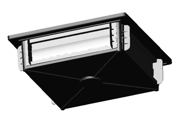 負(fù)壓式吊頂進(jìn)風(fēng)窗