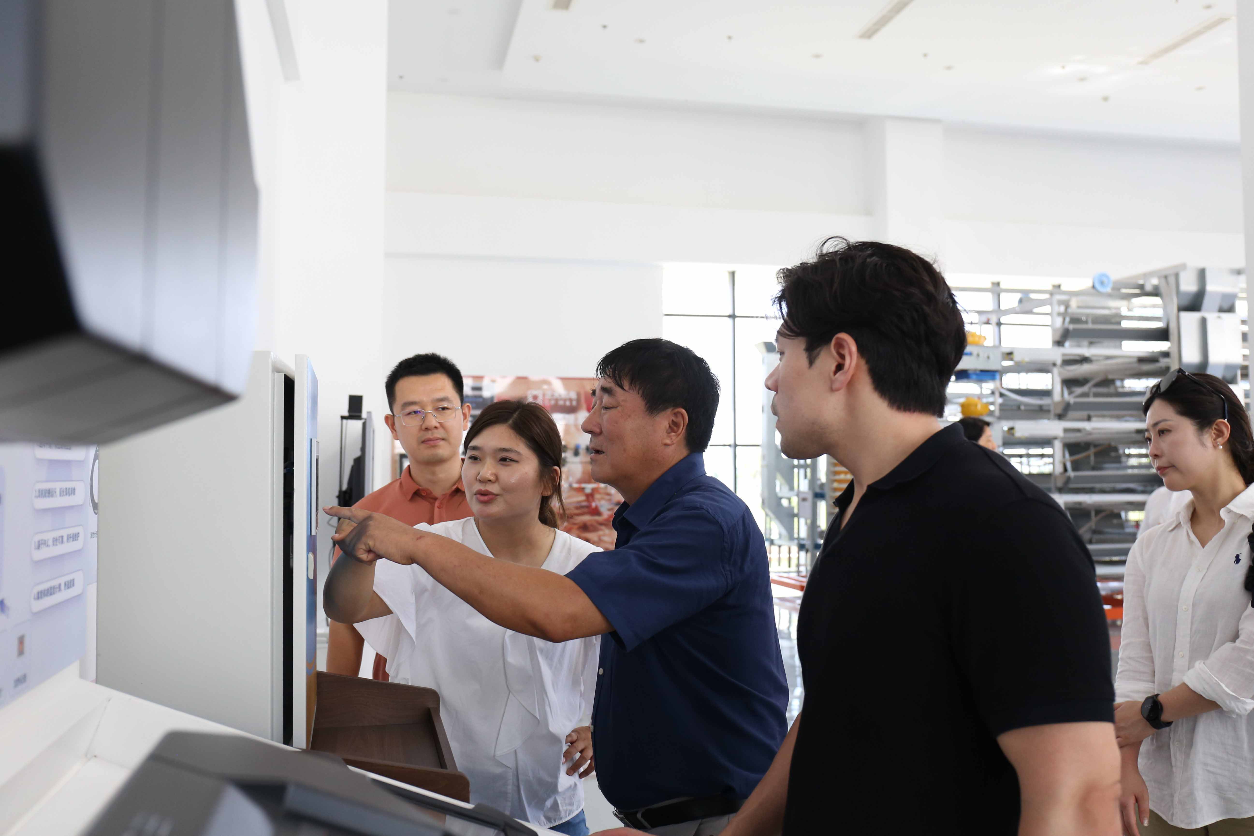 韓國Gil Gal、Lanic Korea公司到訪正大機電企業(yè)參觀交流